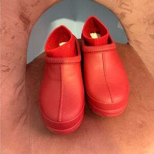 Red Slip-On Shoes